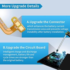 Deep Stretch 410mAh Replaceable Battery for Samsung Galaxy Watch 5 44mm SM-R910N