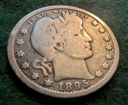1895 25C Barber Quarter "NICE"
