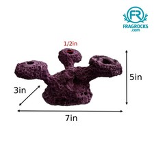 SANDBED 4 Hole Tripod Coral Frag Rack/Frag Ro...