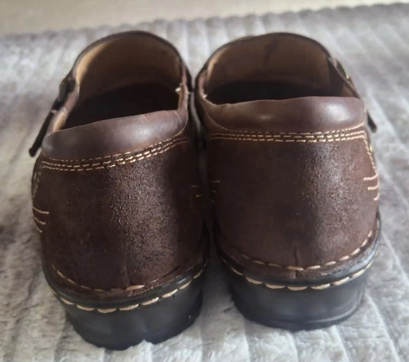 Zapato cómodo sin cordones Earth Origins marrón para mujer talla 9 Foto 4 de 4