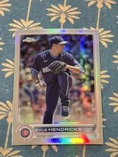 2022 Topps Chrome Sonic Kyle Hendricks Refractor #117 Chicago Cubs (V)