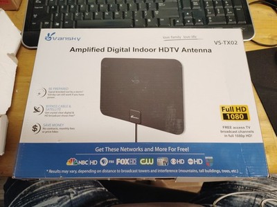 Vansky VS-TX02 Amplified Digital HDTV Antenna Full Hd 1080p