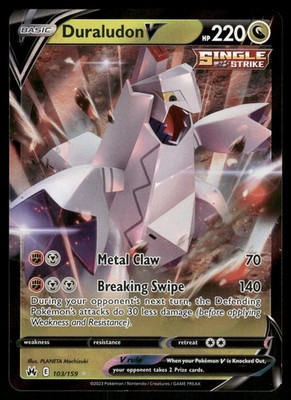 Duraludon V 103/159   Crown Zenith Ultra Rare NM