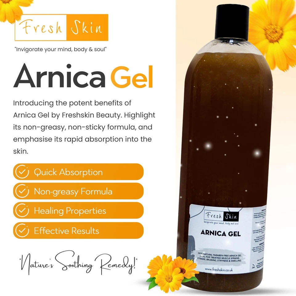 250ml Arnica Gel 100% Natural No Synthetic Ingredients Used! - Image 2 of 4