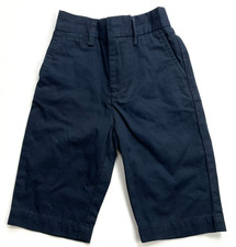 New With Tags Polo Ralph Lauren Boys Classic Navy Blue Flat Front Pants sz 12m