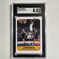 2026 Sports Illustrated for Kids SI KIDS AJ Dybantsa SGC 8.5 NR/MT
