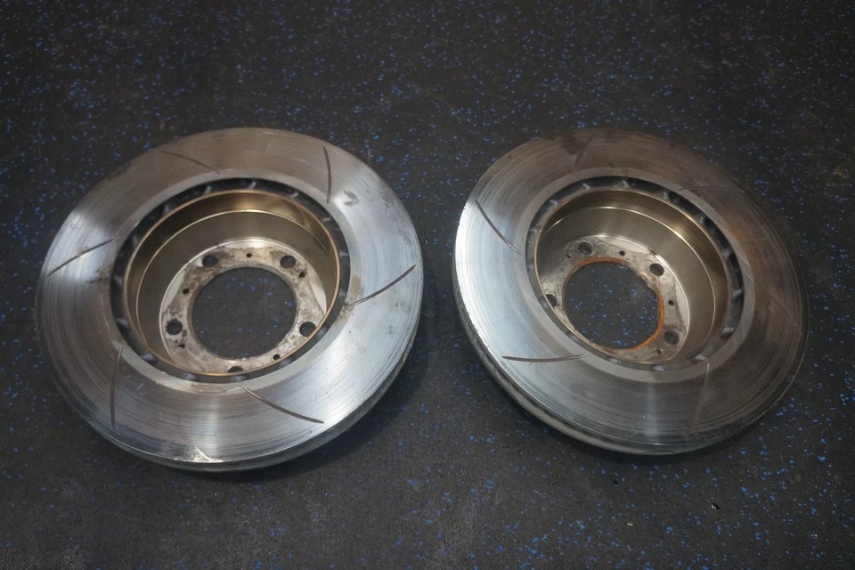 Juego 2 rotores freno disco trasero izquierdo derecho Porsche 911 GT3 996 2004 Foto 4 de 4