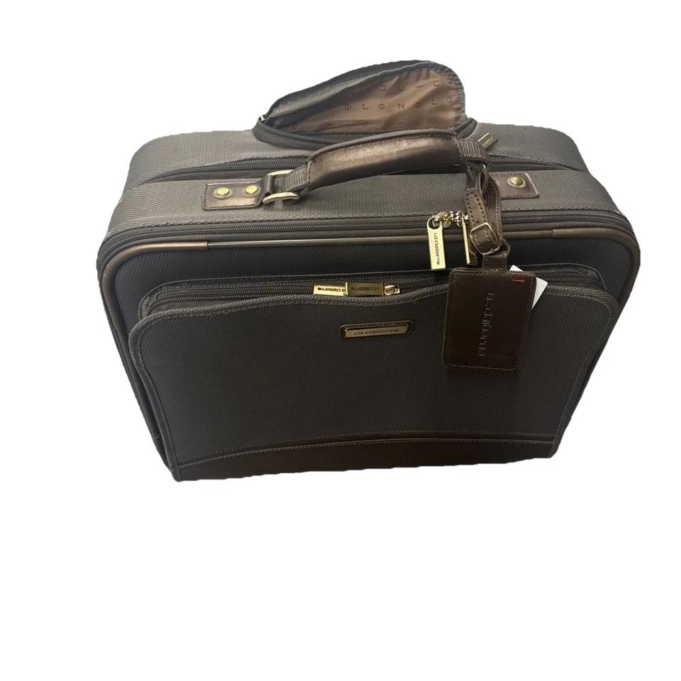 Liz Claiborne Rolling Business Case Luggage - Image 2 of 4