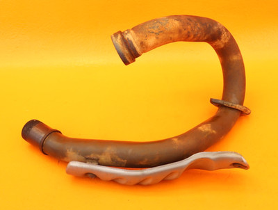 2000 - 2007 Suzuki DR-Z400E Exhaust Header & Heat Shield 14150-29F00