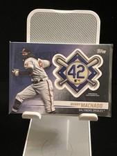 Manny Machado 2018 TOPPS Baseball Update Series Jackie Robinson Comm. Patch Card