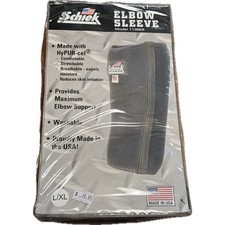 New Schiek Elbow Sleeve Model 1136ES Size L/XL HyPUR-cel Support Made in USA NIP