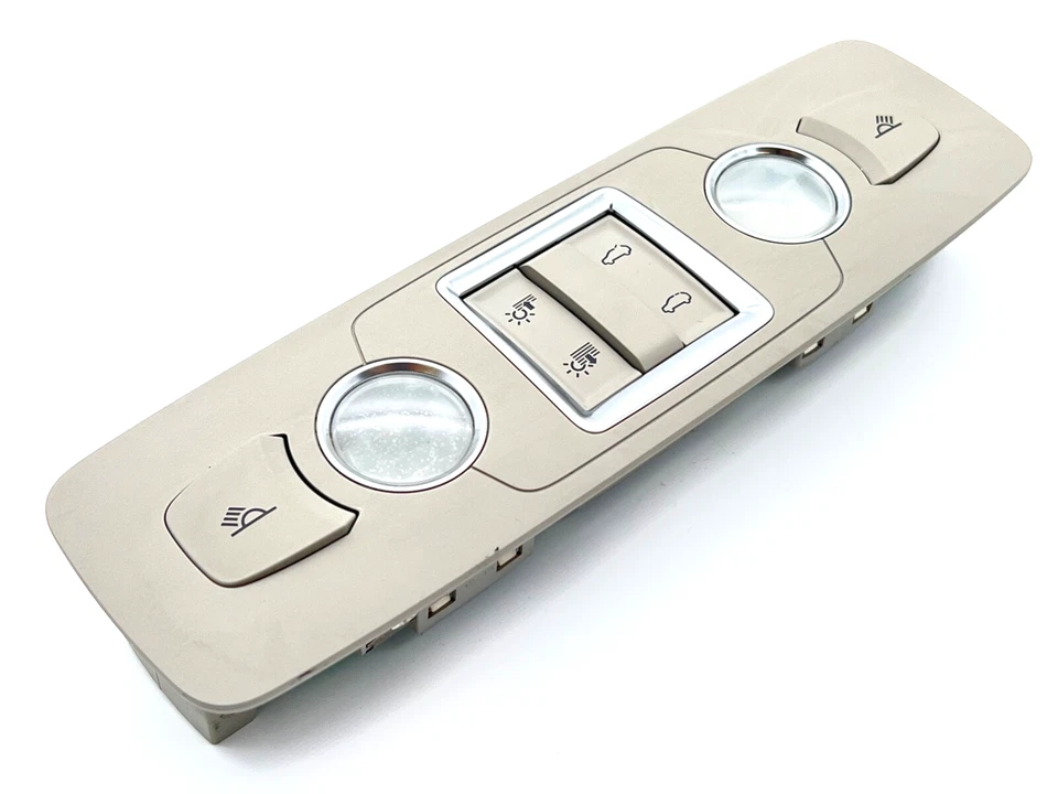 AUDI Q7 2007-2015 4L TECHO TRASERO DOMO MAPA LUZ LÁMPARA BEIGE OEM 4L0947112B Foto 2 de 4