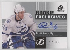 2011 SP Game Used Edition Rookie Exclusives /100 Brett Connolly #RE-BC Auto sd0