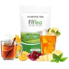 The ORIGINAL Fit Tea 28 Day Detox Tea  Detox Cleanse Tea for Women and Men  C...