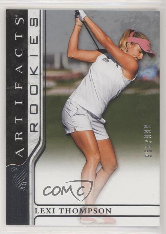 2021 Upper Deck Artifacts Rookies 953/999 Lexi Thompson #76 Rookie RC 0e3