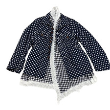 Trico Comme des Garcons Polka Dot Jacket Reversible Size M Good Condition Japan