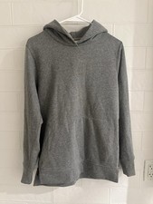 John Elliott Villain Hoodie Mens Size 1 Small Grey Side Zip Made in USA