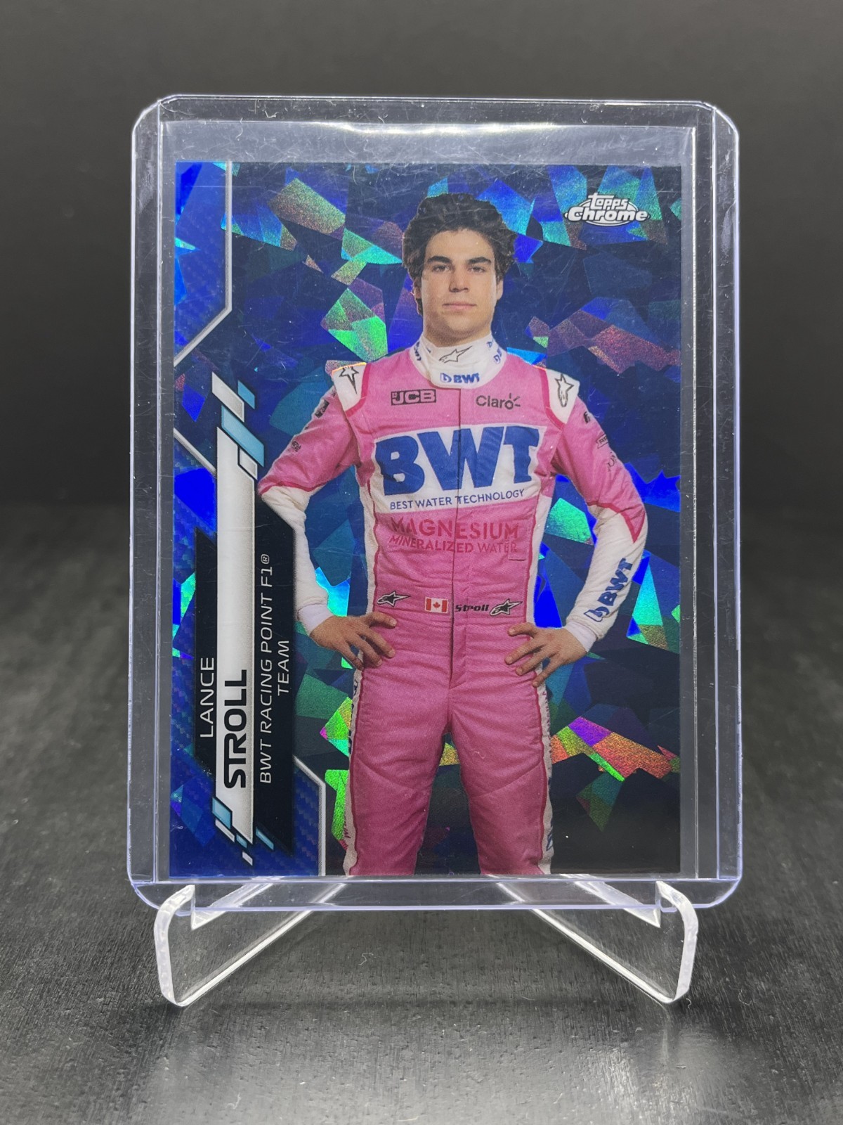 2020 Topps Chrome Sapphire Formula 1 F1 Lance Stroll Portrait #14 (A)