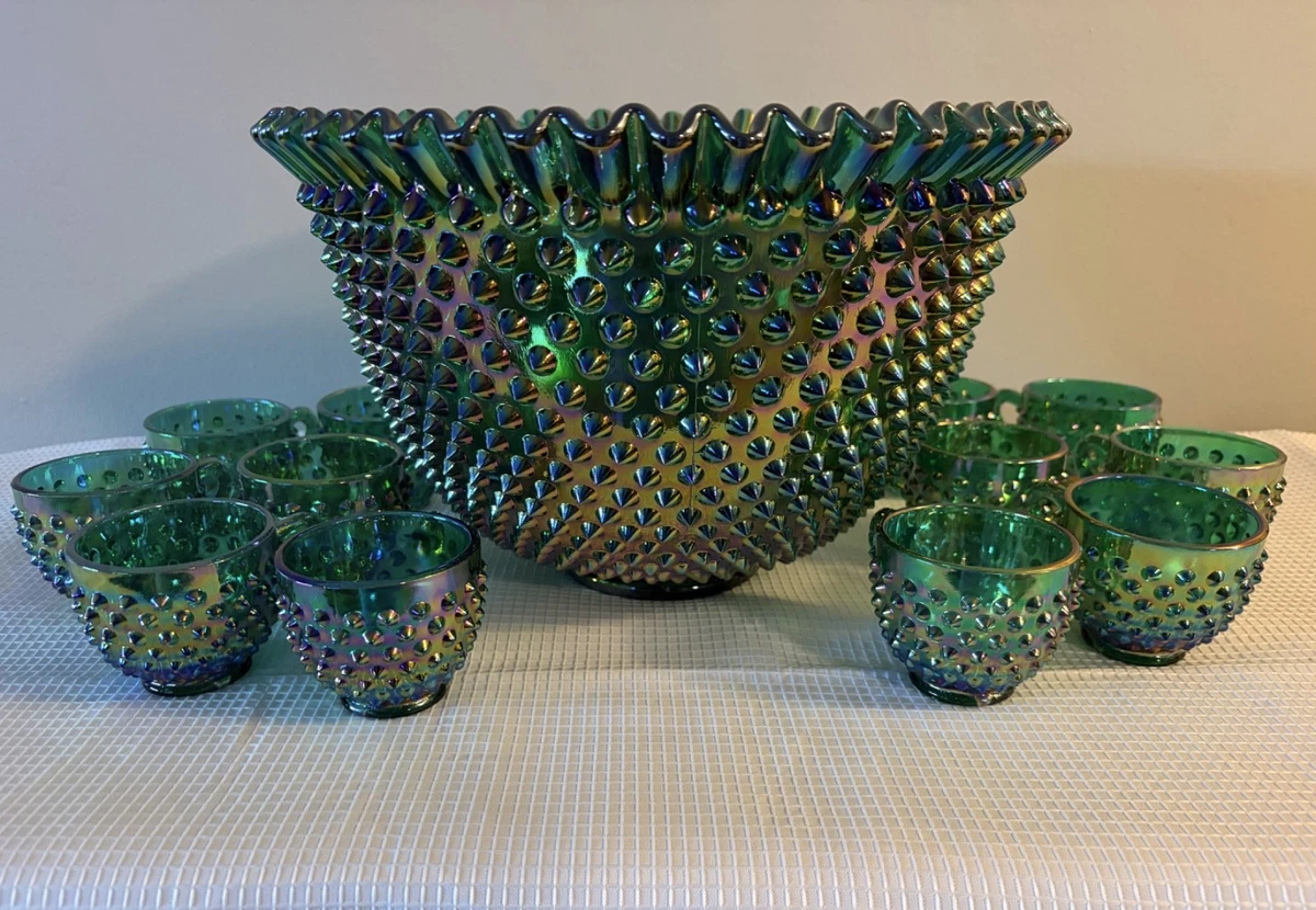 Fenton Punch Bowl for sale | eBay