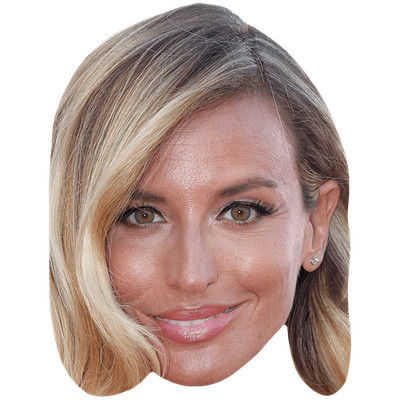 Beatrice Venezi (Smile) Celebrity Mask, Flat Card Face, Fancy Dress Mask