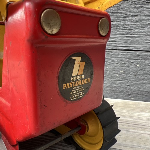 50er Jahre? Nylint Nutzlader Traktor Schaufel Nr. 3100, Originallack - funktioniert - Bild 9 von 18