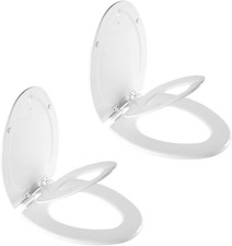 Mayfair Nextstep2 Slow-Close Toilet Seat with Built-In Toddler Potty Training Se