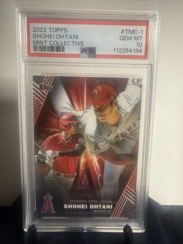 2022 Topps Mint Collective Shohei Ohtani PSA GEM 10