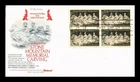 Dr Jim Stamps Stone Mountain Memorial Block First Day Cover Fleetwood