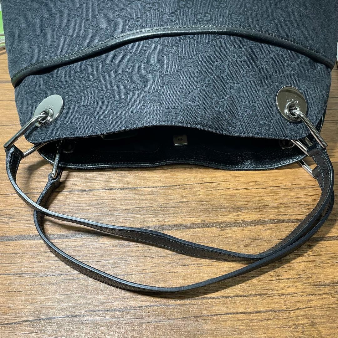 Authentic Condition GUCCI GG Eclipse Tote Bag Can… - image 9