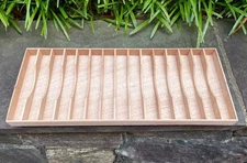 Large Spanish Cedar Cigar Separator frame for Humidors, 15 slots!