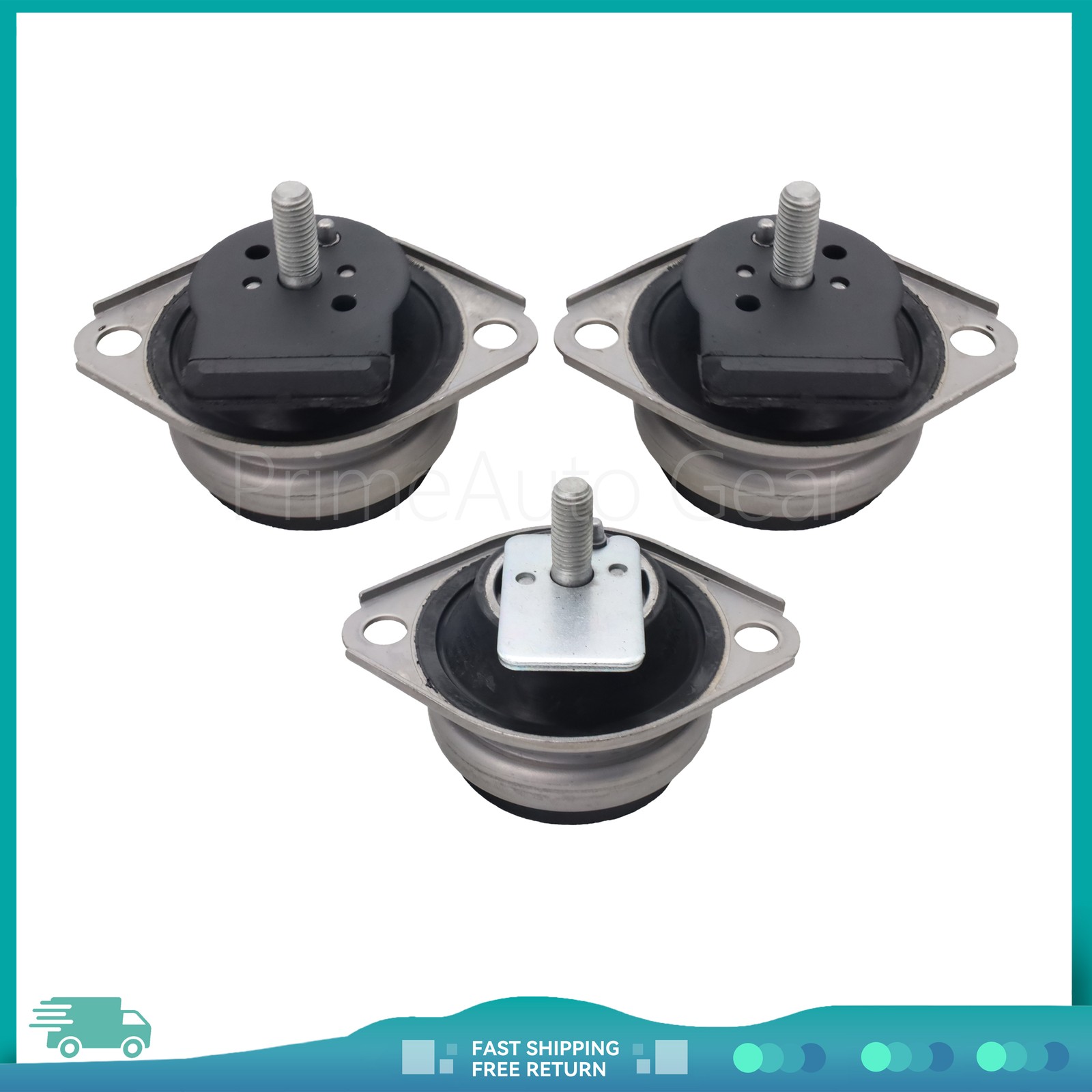 Maserati Quattroporte 2003-2012 Engine mounts 3 pcs