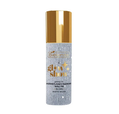 Bielenda Glow Show Mystic Silver Illuminating Body Oil Roller with Squalane 30ml