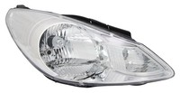 Scheinwerfer Rechts FüR Hyundai I10 Pa H4 Motor Lwr 2007-2010