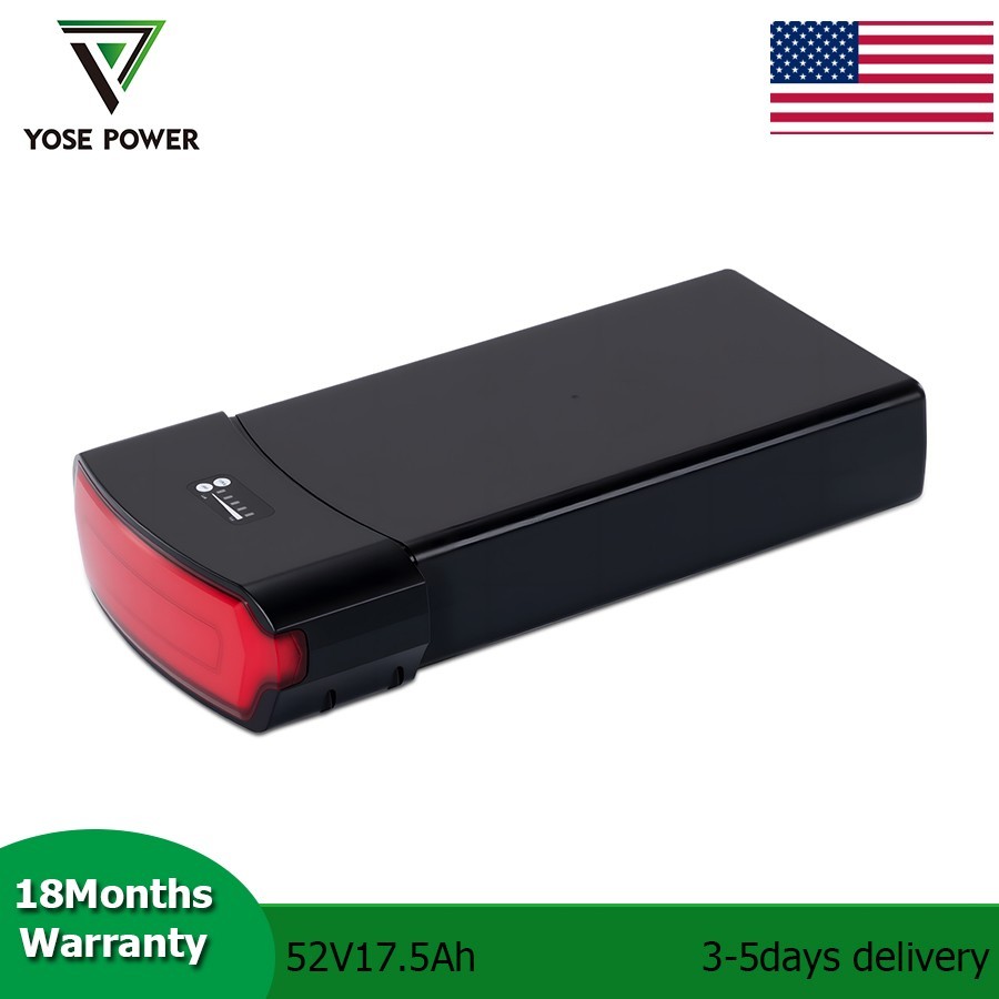 Pedego Spare Battery 52V 17.5Ah for Interceptor Boomerang Latch V2 City Commuter