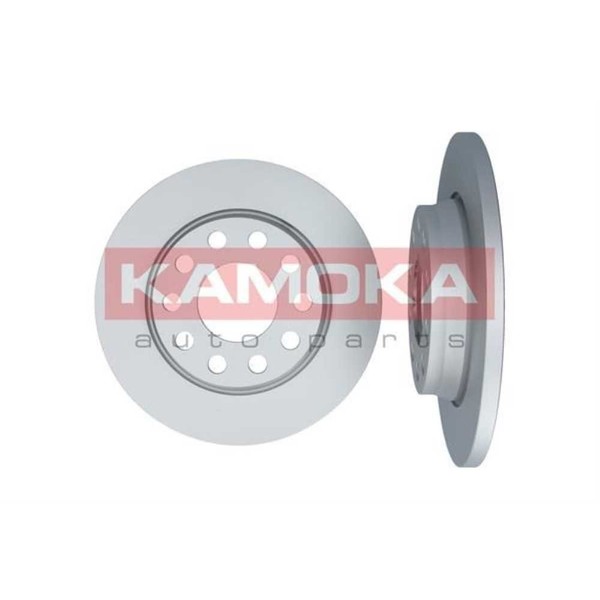 Kamoka 2X Bremsscheibe Hinten Ø255 Mm Voll FüR Audi A4 8EC B7 2.0 1.6 8E2 B6-image