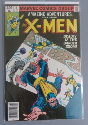 AMAZING ADVENTURES FEATURING: X-MEN #3 MARVEL COMICS 1980  BAGGED & BOARDED