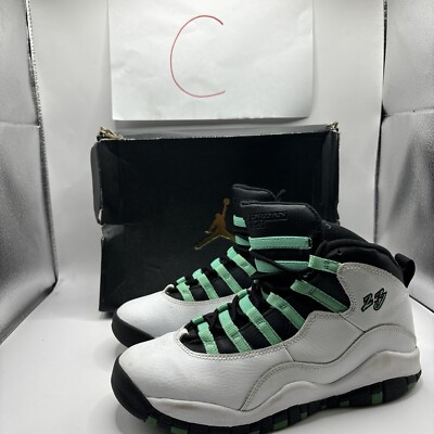 Nike Air Jordan 10 Retro Shoes Verde White Green Sneakers 705180