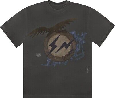 Travis Scott Cactus Jack For Fragment Create T-Shirt Size X Travis Scott Cactus Jack For Fragment Create T-Shirt Size X