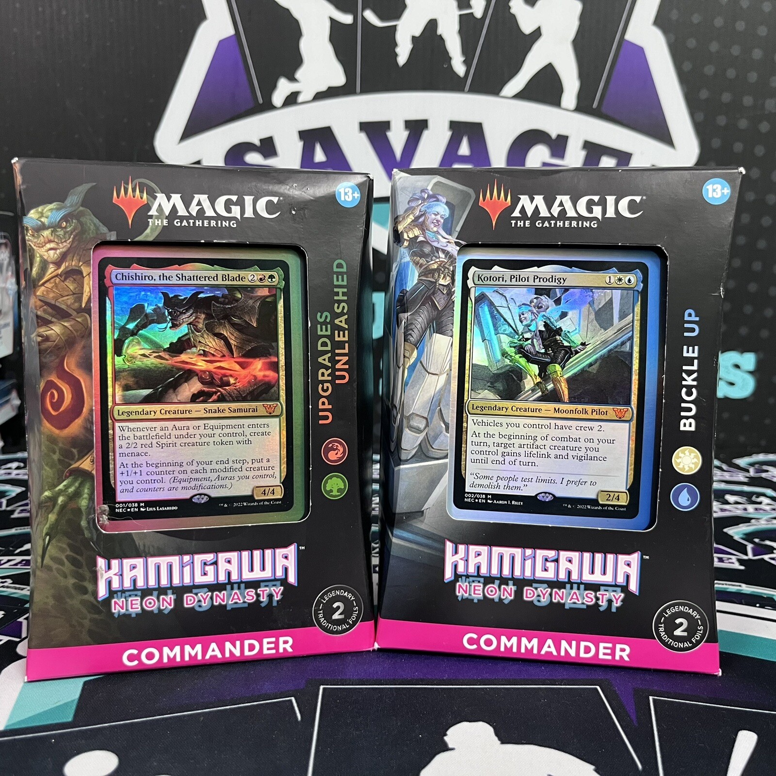 MTG Magic Kamigawa Neon Dynasty Commander Decks Upgrades Unleashed