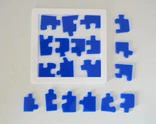 Jigsaw Puzzle Difficult Burning Brain Packing Acrylic Puzzle Gift (Puzzle - 19)