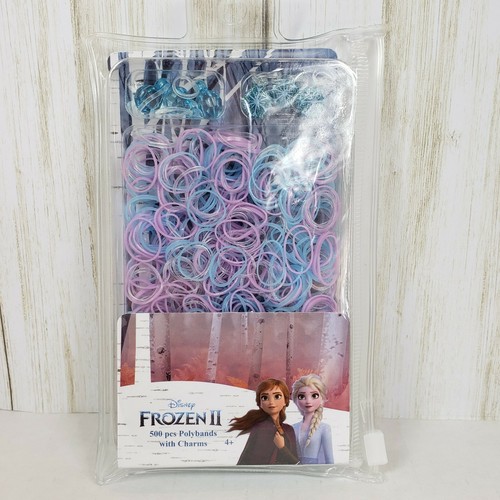 Disney Frozen II 500 Hair Polybands w/Charms - 第 1/3 張圖片
