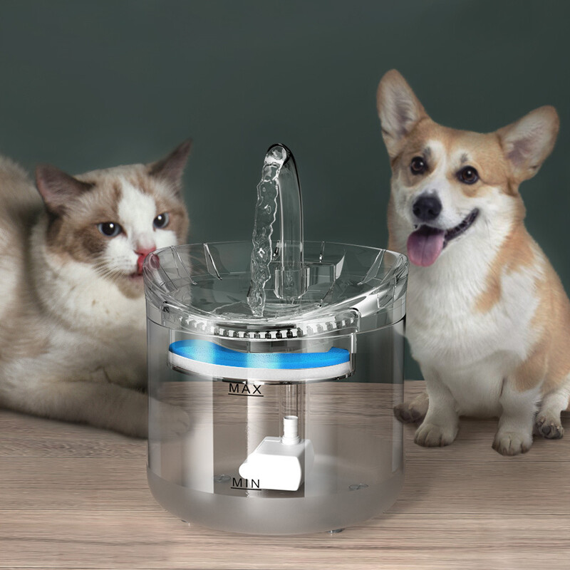 2L Cat Water Fountain for Pet Dog Drinking Water Bowl Automatic