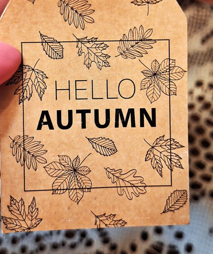 NWT Ten Strawberry Street Artisan Collection Mug "Sweater Weather" Autumn 12 oz - Picture 8 of 10