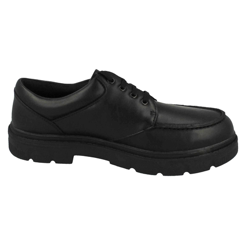 Boys Clarks Lace Up School Shoes: Lorcam Edge - Picture 2 of 8