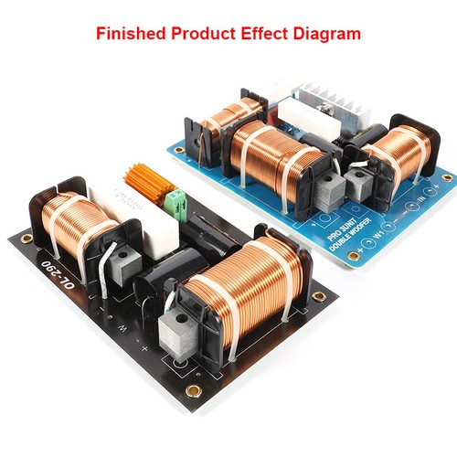 1 pieza Amplificador Altavoz Cruzado Cuadrado Núcleo de Hierro Inductor Cobre Libre de Oxígeno - Imagen 7 de 11