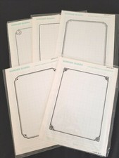Border Boards by Graphic Products 13-1/2" x 10" Set of 5 Boards - Grouping 11