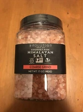 Evolution Salt - Coarse Grind Himalayan Salt - 17 oz