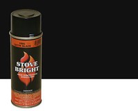 Stove Bright Fireplace Stove High Temperature Spray Paint Satin Black 1990 Stove Bright Fireplace Stove High Temperature Spray Paint Satin Black 1990