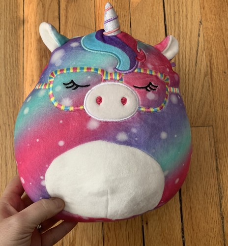 squishmallow unicorn with glasses