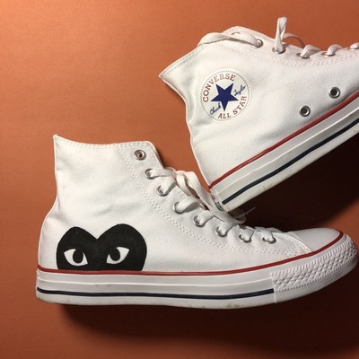 custom cdg converse